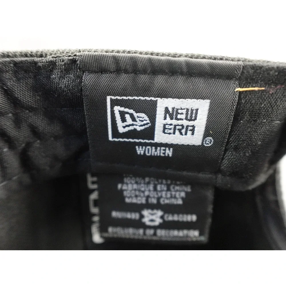 New Era 9TWENTY Hat Women OSFM Black Polka Dot Raiders NFL Excellent Relaxed Fit